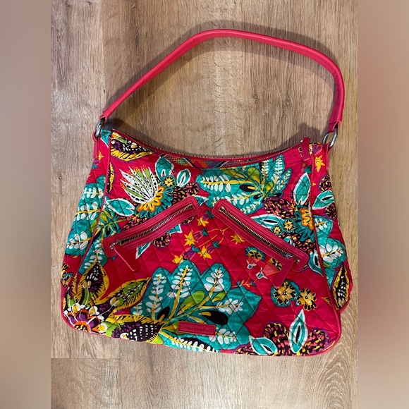 Vera Bradley Rumba Quilted Vivan Hobo Shoulder Crossbody Bag - Picture 3 of 9